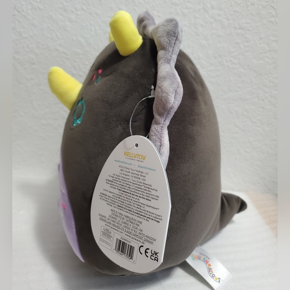 Tetero, Triceratops, Day of the Dead Squishmallows, 8" - Picture 2 of 9